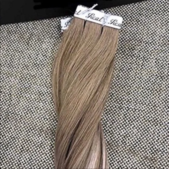 2 20 #8 /#60/#18 BALAYAGE HUMAN HAIR TAPEINS *NWT